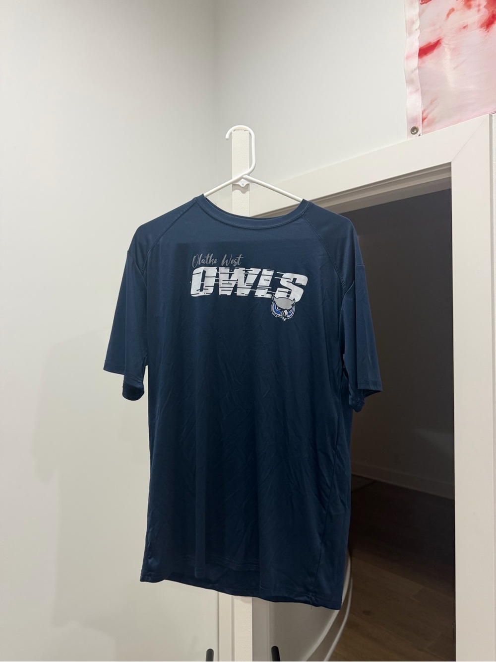 Owls Graphic Short-Sleeve Performance Tee - Navy